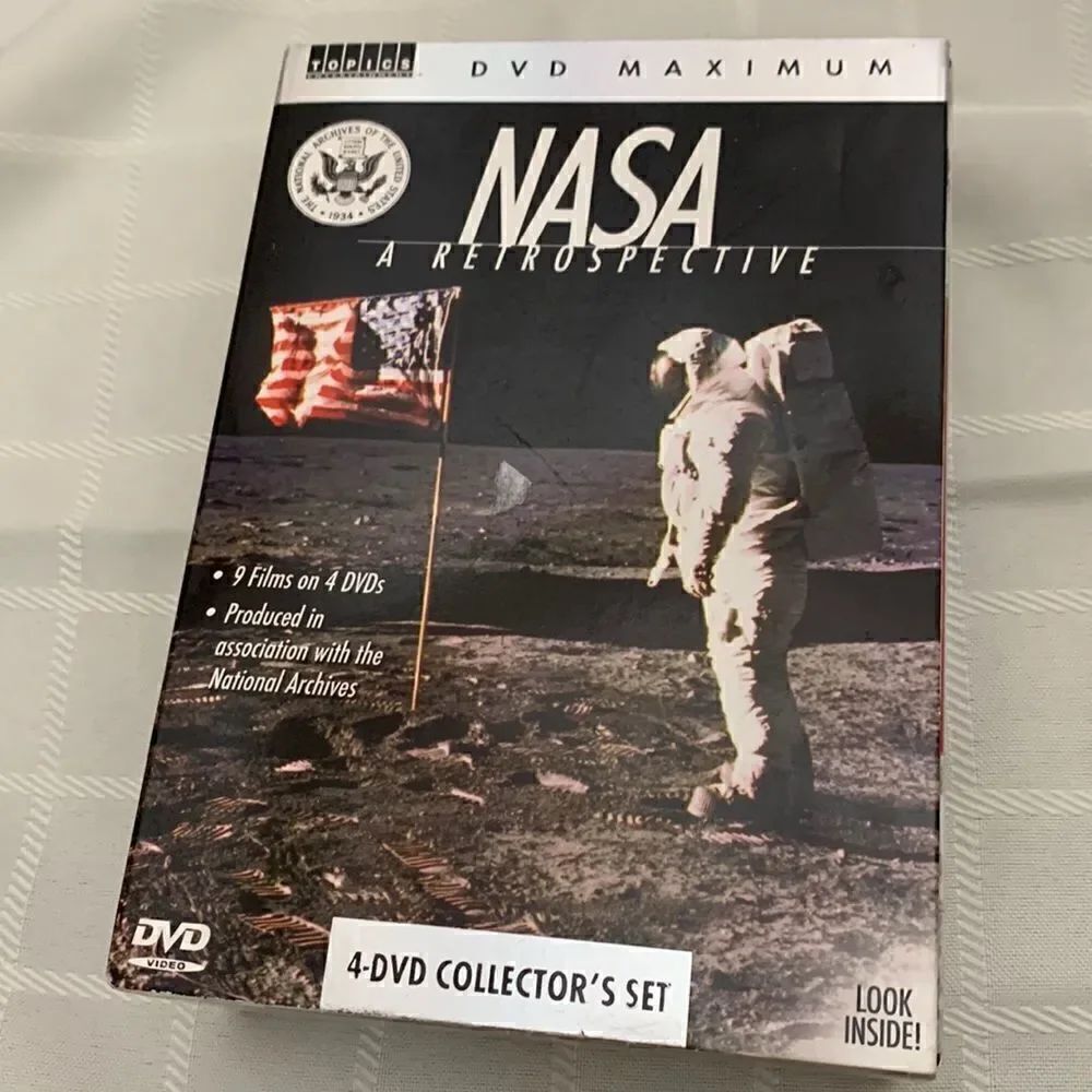 Nasa A Retrospective 9 Films 4 DVD’S Collector’s Set Astronauts Friendship 7 USA
